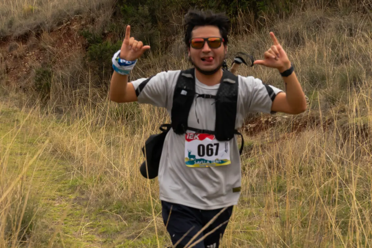 Grupo en salida de carrera